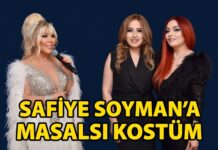 Safiye Soyman, kostümüyle göz kamaştırdı!
