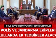 Gaziantep’te okulların güvenliği için tüm kurumlar eş güdüm içerisinde çalışacak