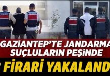 Gaziantep’te 2 firari hükümlü kıskıvrak yakalandı