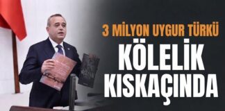 DEVA Partisi Gaziantep Milletvekili Kaya, Çin zulmünü TBMM’de dile getirdi