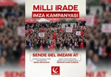 Yeniden Refah’tan Gazianteplilere imza kampanyasına katılım çağrısı: İsrail kör olsun!
