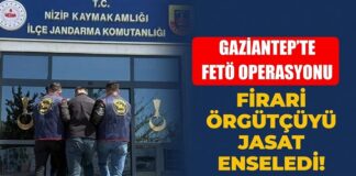 Firari FETÖ’cü Gaziantep’te JASAT’a enselendi