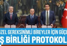 Gaziantep’te özel eğitim için önemli protokol imzalandı