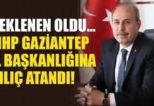 MHP Gaziantep’te beklenen oldu! İl Başkanı Bozgeyik görevden alındı yerine Kılıç atandı