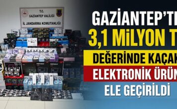 3,1 milyon lira değerinde! Gaziantep’te ele geçirildi
