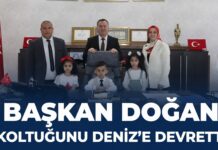 Nizip Belediye Başkanı Doğan, koltuğunu Deniz’e devretti