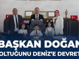 Nizip Belediye Başkanı Doğan, koltuğunu Deniz’e devretti