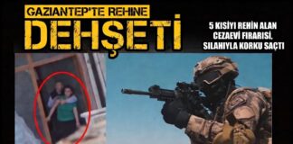 Gaziantep’te sıcak saatler! 5 kişiyi rehin alan cezaevi firarisi, nefes kesen operasyonla yakalandı