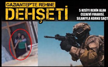 Gaziantep’te sıcak saatler! 5 kişiyi rehin alan cezaevi firarisi, nefes kesen operasyonla yakalandı