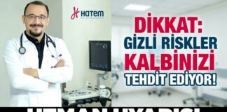 Gaziantepliler için kalp sağlığı uyarısı: 30’lu ve 40’lı yaşlara dikkat!