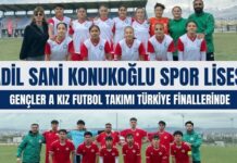 Adil Sani Konukoğlu Kız Futbol Takımı Türkiye Finallerine yükseldi