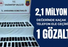 Jandarmadan operasyon! Gaziantep’te kaçakçılara göz açtırılmıyor