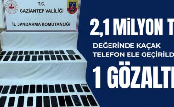 Jandarmadan operasyon! Gaziantep’te kaçakçılara göz açtırılmıyor