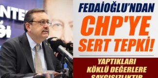Fedaioğlu: “CHP’nin Gaziantep’te yaptığı çocukların emeğine ve milletin değerlerine saygısızlıktır”