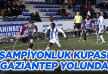 Şampiyonluk yolunda kritik galibiyet: Şahinbey Ampute deplasmandan 3 puanla dönüyor