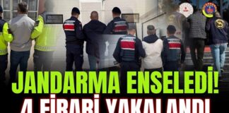 Firar sona erdi! Gaziantep’te 4 hükümlü yakalandı