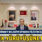 Gaziantepliler Filistin’e destek için yürüyecek