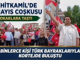 19 Mayıs coşkusu Gaziantep’te sokaklara taştı