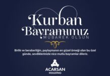 ACARSAN HOLDİNG KURBAN BAYRAMI İLANI