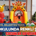 Şehitkamil’de köy okulunda renkli şenlik