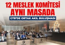 Gaziantep Ticaret Borsası’nda ‘Ortak Akıl’ buluşması gerçekleştirildi