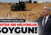 CHP Gaziantep Milletvekili Öztürkmen, TMO’daki büyük soygunu açıkladı!