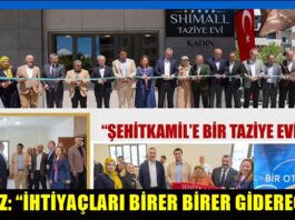 Şehitkamil’e bir taziye evi daha! Gaziantep’te hayırseverler hizmette yarışıyor