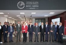 Almanya Çalışma ve Sosyal İşler Bakanı Bas, Gaziantep’te Model Fabrika ve GSOMEM’i ziyaret etti