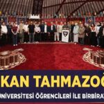 Başkan Tahmazoğlu Ankara Üniversitesi öğrencilerini ağırladı