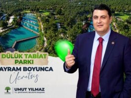 Gazianteplilere müjde: Bayram boyunca Dülük Tabiat Parkı ücretsiz