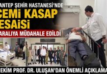 Acemi kasaplar Gaziantep Şehir Hastanesi’ne akın etti! 80 yaralıya müdahale edildi