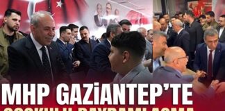 MHP’nin Gaziantep’teki bayramlaşmasında birlik ve beraberlik mesajı verildi