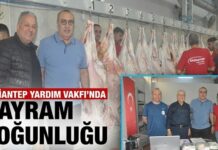 Gaziantep Yardım Vakfı’nda bayram yoğunluğu