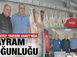 Gaziantep Yardım Vakfı’nda bayram yoğunluğu