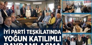 İYİ Parti Gaziantep il teşkilatında yoğun katılımlı bayramlaşma