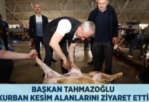 Başkan Tahmazoğlu’ndan sahada bayram bayram mesaisi