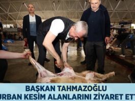Başkan Tahmazoğlu’ndan sahada bayram bayram mesaisi