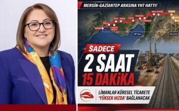 Fatma Şahin açıkladı: Gaziantep-Mersin arasındaki dev projede sona yaklaşılıyor!