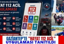 “Hayat 112 Acil” uygulamasının tanıtımı için Gaziantep’te jandarma ekipleri sahada