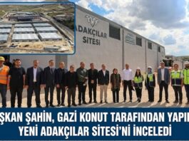 Gaziantep’te Adakçılar Sitesi projesinde sona geliniyor