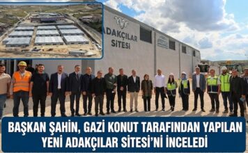 Gaziantep’te Adakçılar Sitesi projesinde sona geliniyor