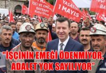 Zafer Partili Pamuk’tan 1 Mayıs mesajı