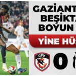 Gaziantep FK, Beşiktaş’a boyun eğdi: 0-2