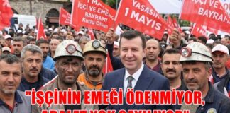 Zafer Partili Pamuk’tan 1 Mayıs mesajı