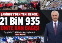 Bu bir rekor! Gaziantepliler kan vermek için sıraya girdi