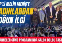 CHP Gaziantep Milletvekili Melih Meriç’in Anneler Günü programında salon doldu taştı