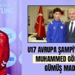 U17 Avrupa Güreş Şampiyonası’nda Gaziantep’e gümüş madalya kazandırdı