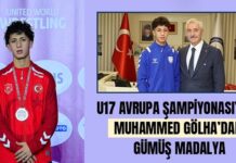 U17 Avrupa Güreş Şampiyonası’nda Gaziantep’e gümüş madalya kazandırdı