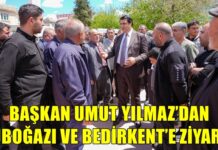 Başkan Yılmaz, Suboğazı ve Bedirkent’te mahalle sakinleriyle buluştu