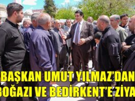Başkan Yılmaz, Suboğazı ve Bedirkent’te mahalle sakinleriyle buluştu